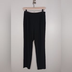 Leith Career Workwear Business Pull On Black Pants Women's Size S